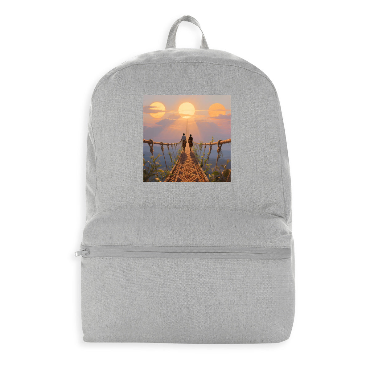 Sac à dos 100 % recyclé  - face_0