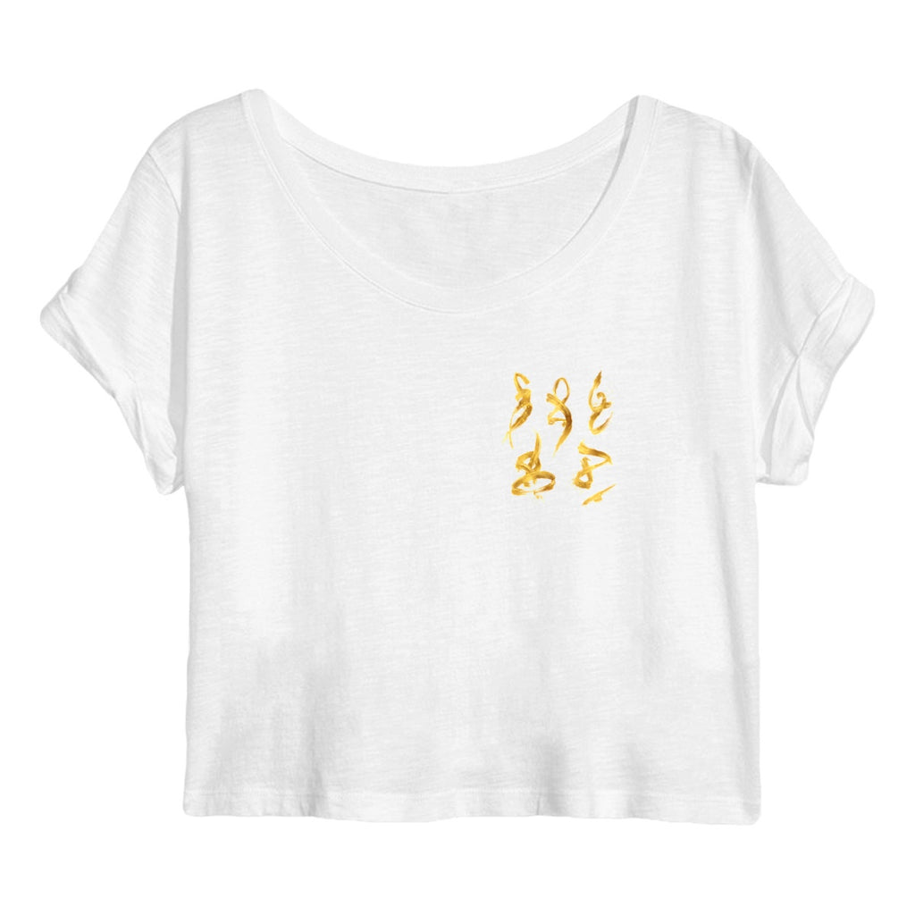 Crop top Femme  - face_blanc