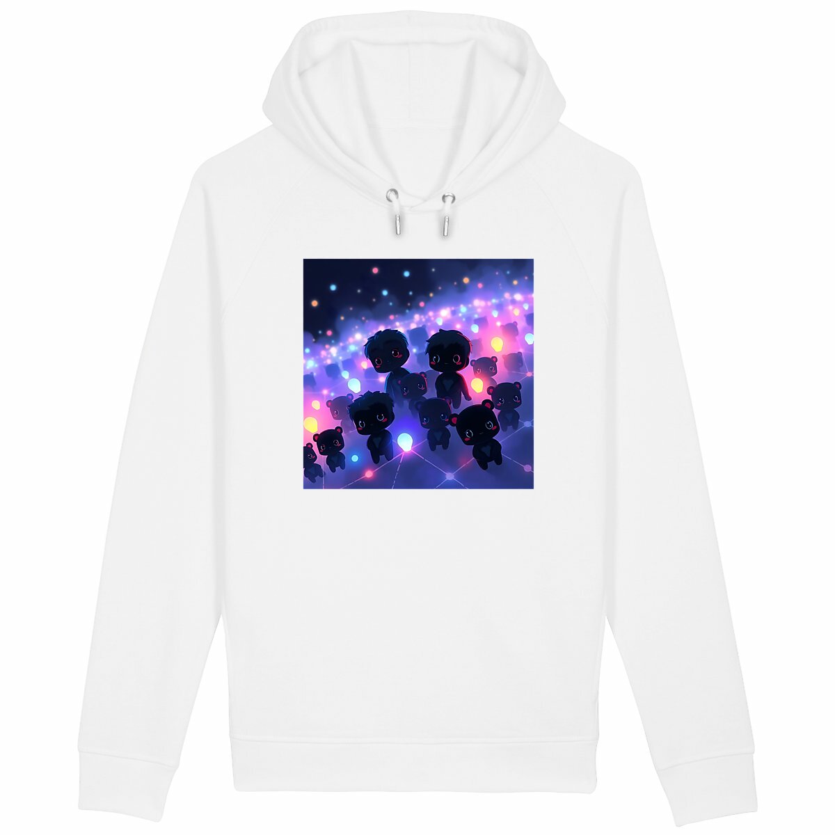 Sweat À Capuche Homme - face_blanc