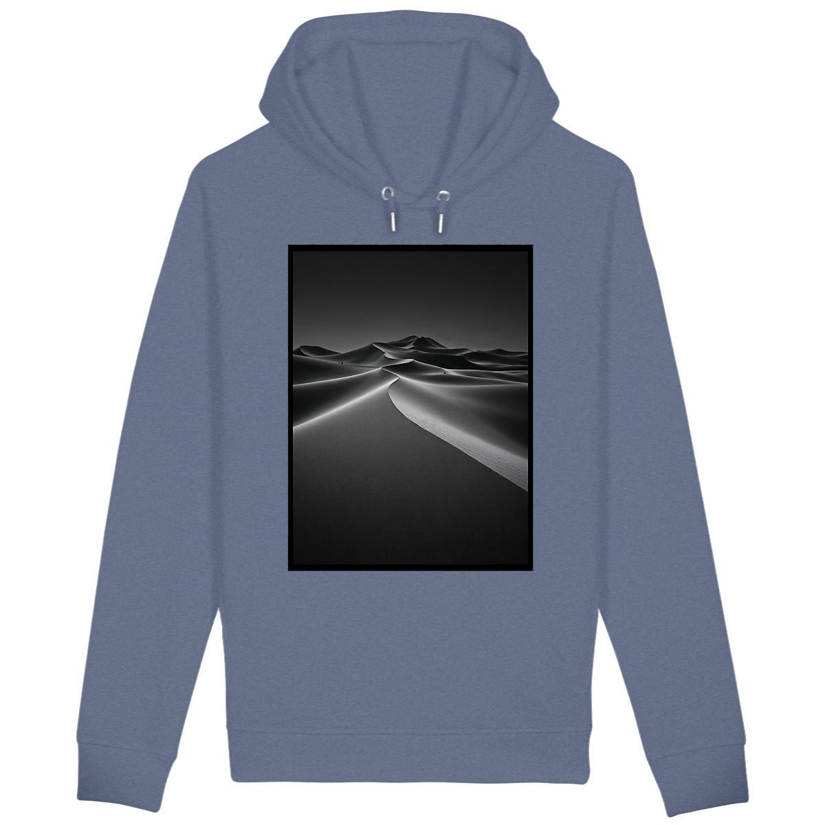 Sweat à capuche avec poches latérales - face_bleuindigo