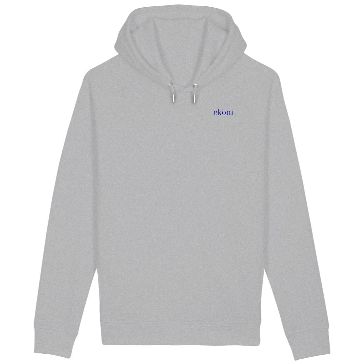 Sweat à capuche avec poches latérales - face_gris