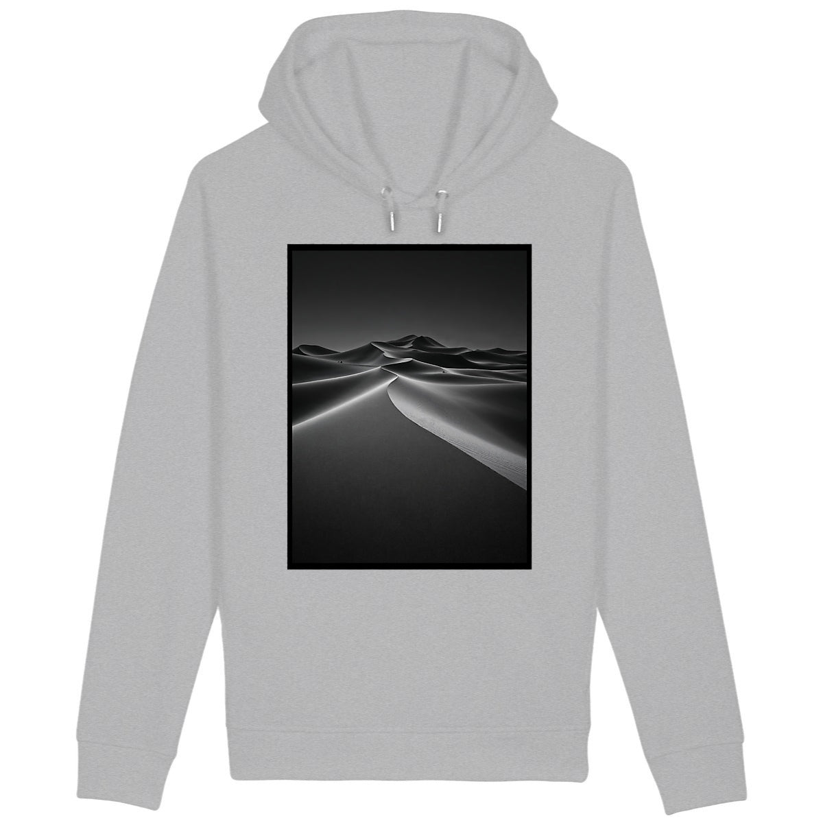 Sweat à capuche avec poches latérales - face_gris