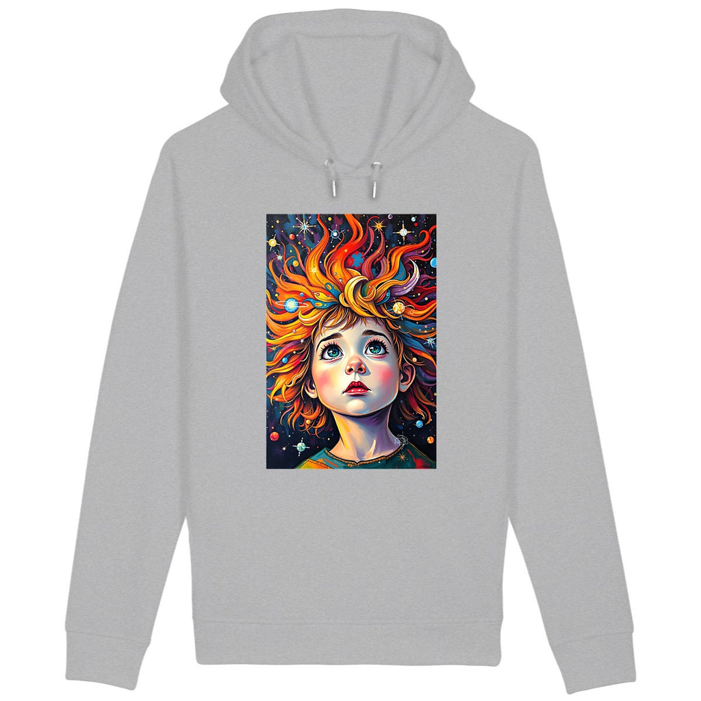 Sweat à capuche avec poches latérales - face_gris