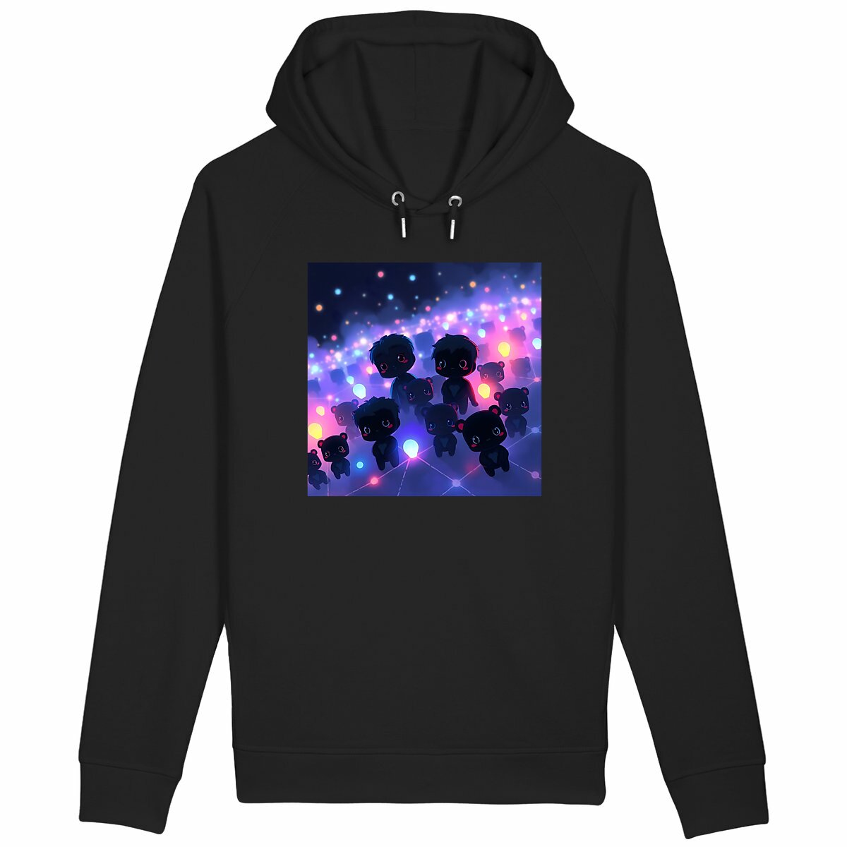 Sweat À Capuche Homme - face_noir