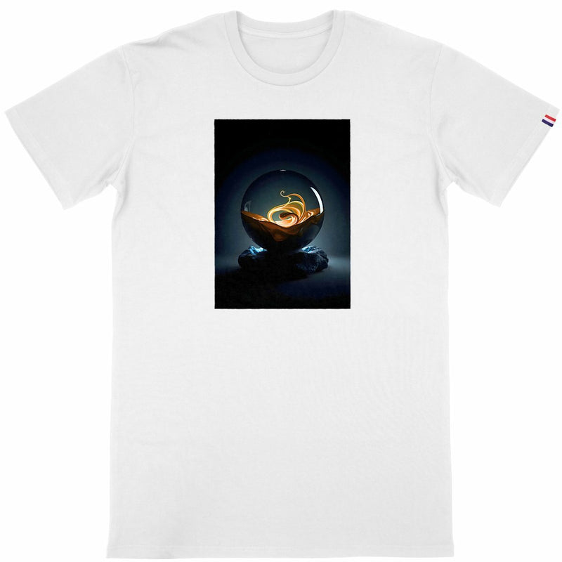 T-shirt Homme Made in France  - face_blanc