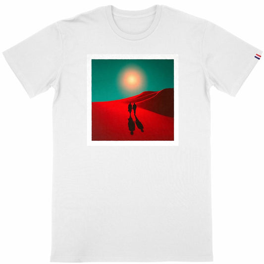 T-shirt Homme Made in France  - face_blanc