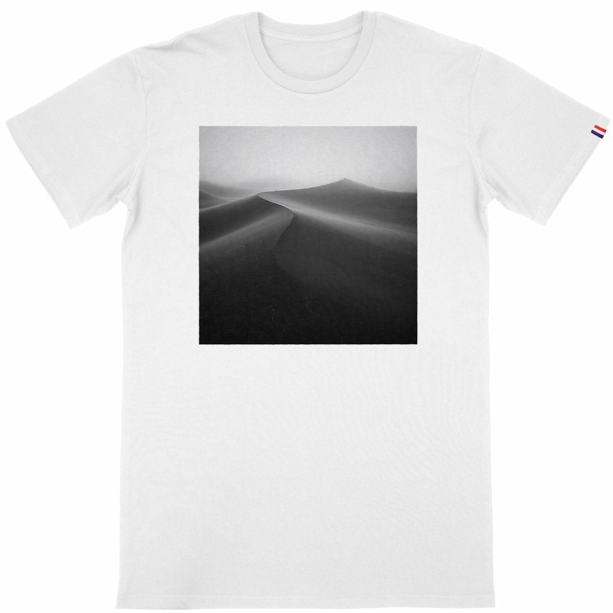 T-shirt Homme Made in France  - face_blanc