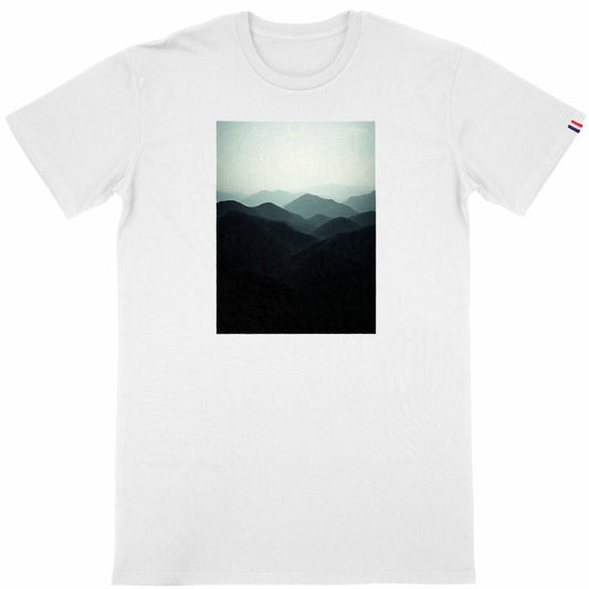 T-shirt Homme Made in France - face_blanc